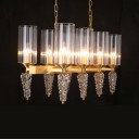 Ritz - Ice Rectangular Chandelier